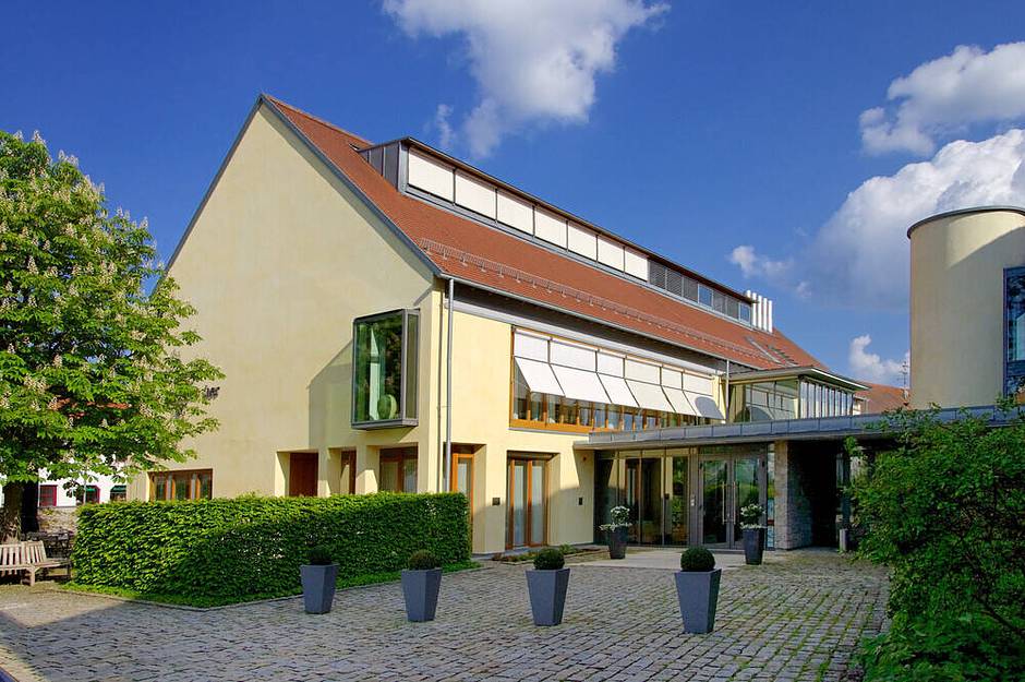 Hoteleingang Oberschwäbischer Hof Hoteleingang Oberschwäbischer Hof